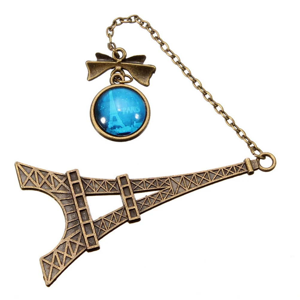 Новинка 2017 винтажные металлические закладки Эйфелевой башни для книг креативный