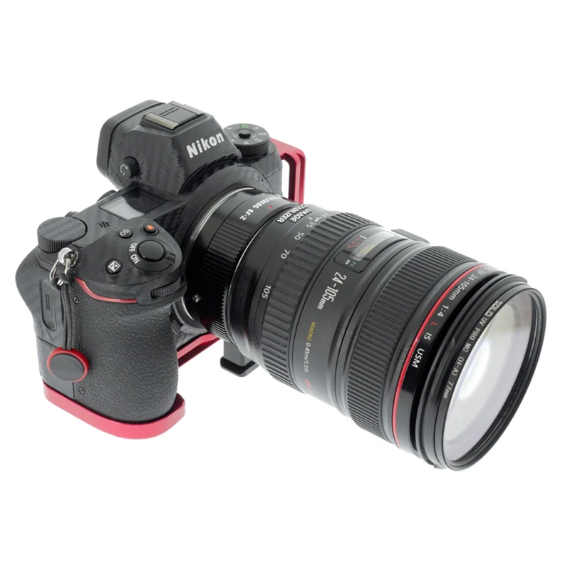 Кольцо-адаптер для объектива камеры Steelsring EF-NK Z AF для объектива Canon EF на объектив Nikon Z mount camera s адаптер с автофокусом для Nikon Z6 Z7