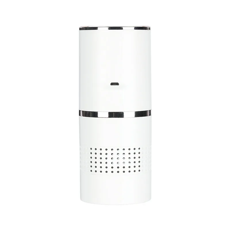 

Air Cleaner USB Air Purifier for Home Car Use Smoke Formaldehyde Removal Machine Low Noise Minil Size White Color