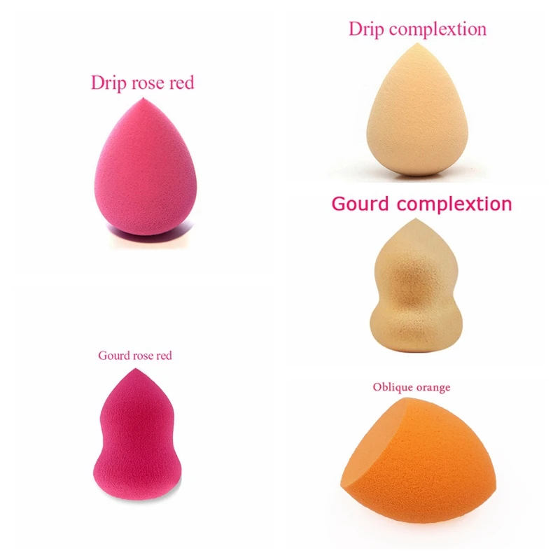 1 шт. Мини Красота Мягкая губка для макияжа спонж лица Косметическая пудра лица| |