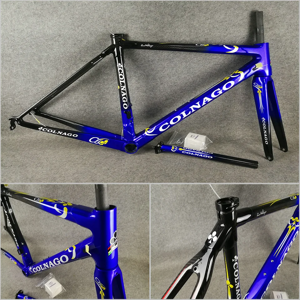 CARROWTER T1000 3K темно-синий-черный Colnago C60 карбоновая рама для дорожного велосипеда с BB386 XS/S/M/L/XL на выбор