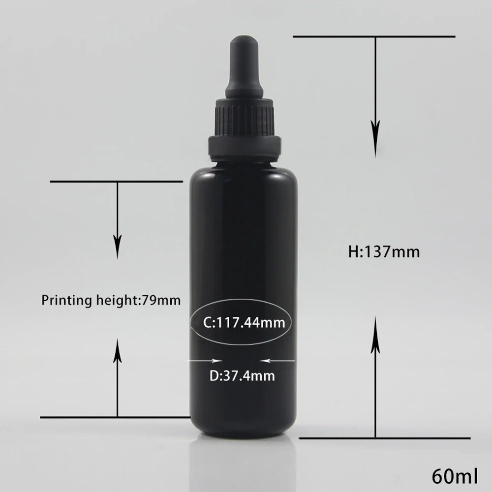 Многоразового 60 мл Необычные масло косметика парфюмерия диспенсер Стекло флакон