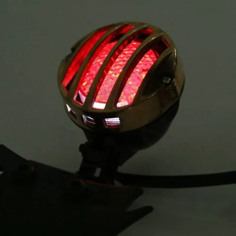 Мотоциклетный Алюминиевый задний фонарь боковое Крепление номерного знака для