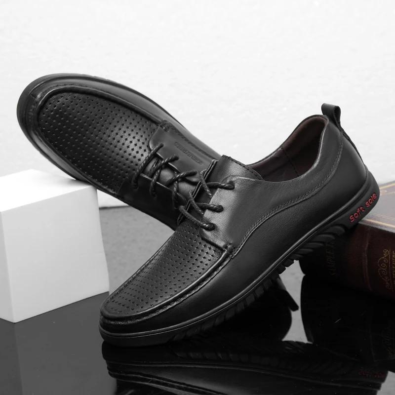 

Casual Man Shoes Men's Casual Wear Mens Sneakers Breathable Shoes Sport For Men Leather Sports Man Fashion Running Leisure