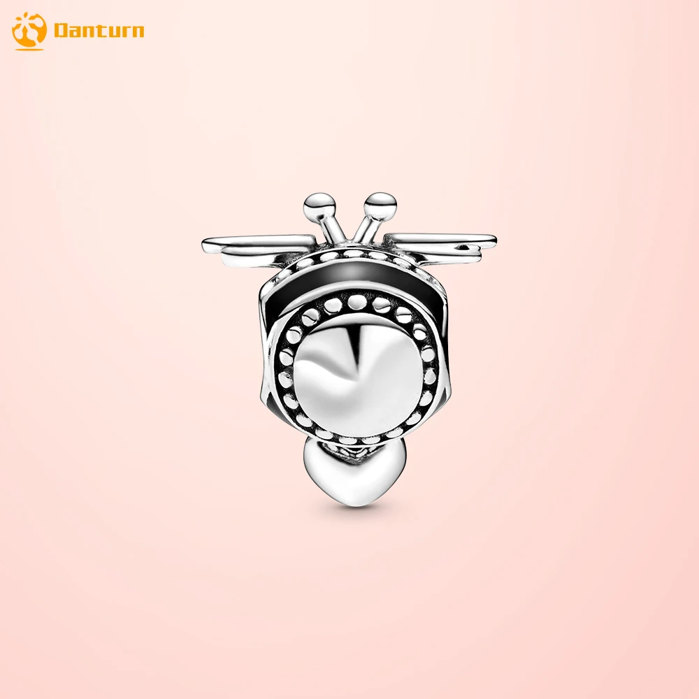 Новое поступление 2020 s925 Стерлинговое Серебро бусы пчела шахта амулеты подходят к