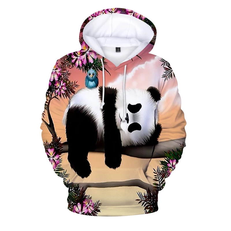 

3D printHoodies Men Hooded Sweatshirt Pocket Pullover Hoodies Panda Sweatshirt for Women Men hoodie