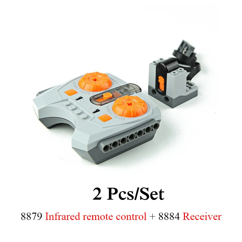Speed remote control 81 шт./компл. MOC дизайн электродвигатель поезда дистанционного двигатель техника Alex БАЛКИ РАМЫ Шестерни 8881 8882 8883 Мощность функции в штучной упаковке подходит для мс - Цвет: Speed remote control