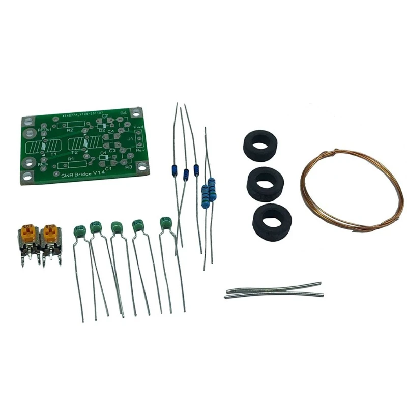 

1.8M-30MHz Swr_bridge_1.4 Assembled DIY Electronic Components Reflection Bridge 28GE