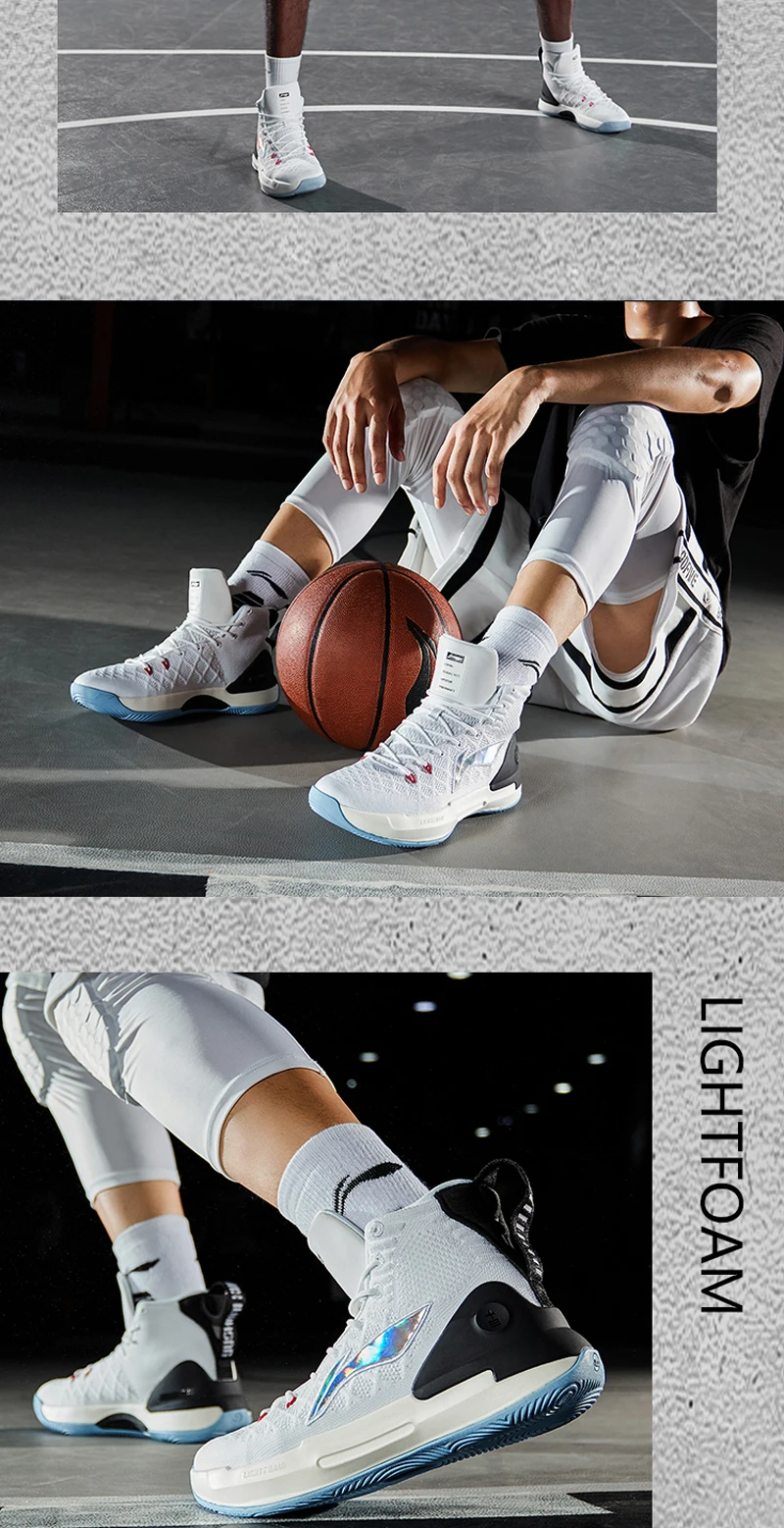 Li-Ning/Мужская Профессиональная баскетбольная обувь yusuai XIII CJ McCollum, светильник, кроссовки с подкладкой из пены, спортивная обувь ABAP075 XYL271