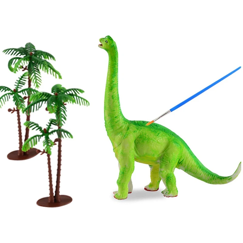 

Art Craft Kits for Kids - 24Pcs 3D Dinosaur Toys Kids' Painting Kits Craft Creativity DIY Gift for 3+ Years Kids
