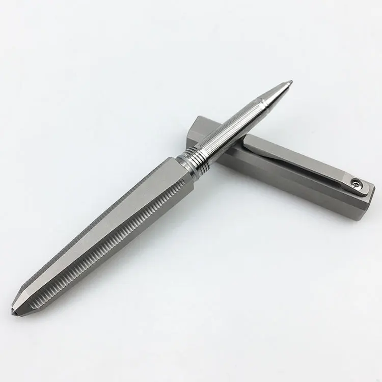 Beli Pena Taktis Baja Tungsten Kepala Jendela Rusak Survival Taktis Pena Wanita Serigala Tahan Senjata Luar Ruangan Self-Defense Perlengkapan