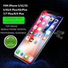 Высококачественный ЖК-дисплей для iPhone 6, 7, 8 plus, идеальный 3D сенсорный экран, дигитайзер в сборе для iPhone 6S, 5, 5S SE, включает инструмент для ремонта