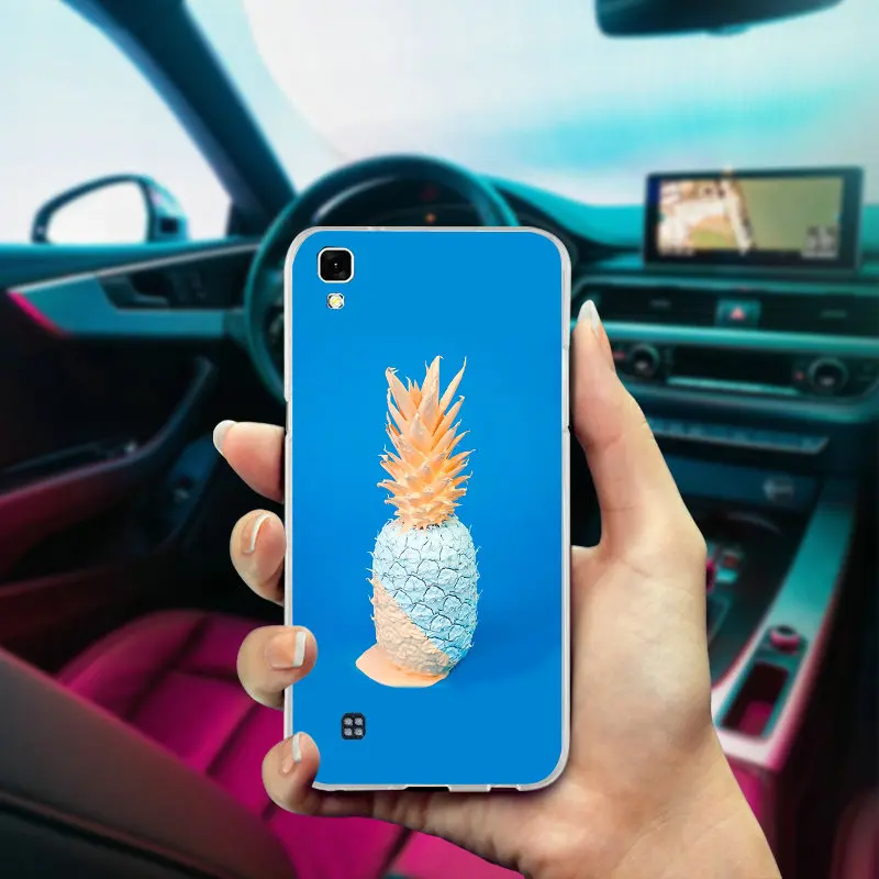 Cute Cartoon Pineapple Art For LG Spirit V10 V20 V30 G2 G3 Mini G4 G5 G6 K4 K7 K8 K10 HTC One Soft TPU Silicon Phone Case Cover | Мобильные