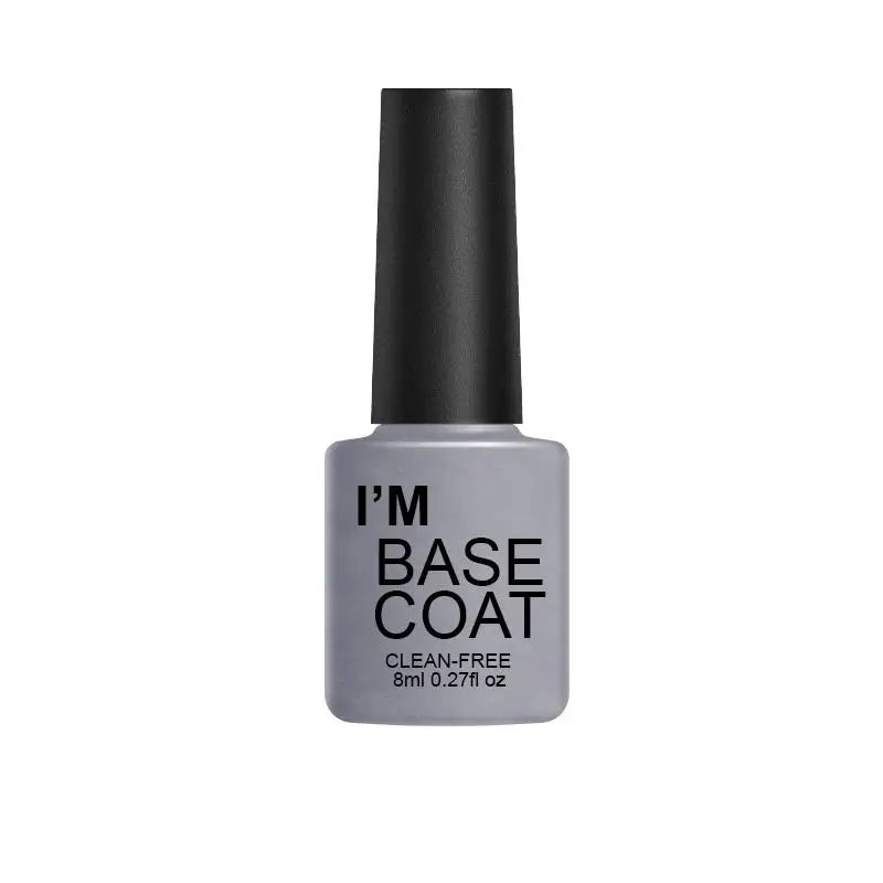 basecoat CATUNESS гель лак для ногтей Гель-лак художественный лак УФ светодиодный Гель-лак Устойчивый лак для ногтей черная бутылка 8 мл Горячая Распродажа - Цвет: basecoat