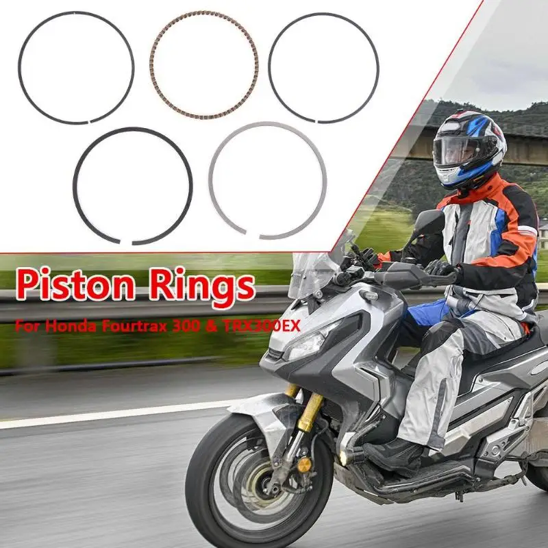 Поршневые кольца VODOOL для Honda FourTrax Sportrax 300 TRX300X стандартный диаметр 74 мм