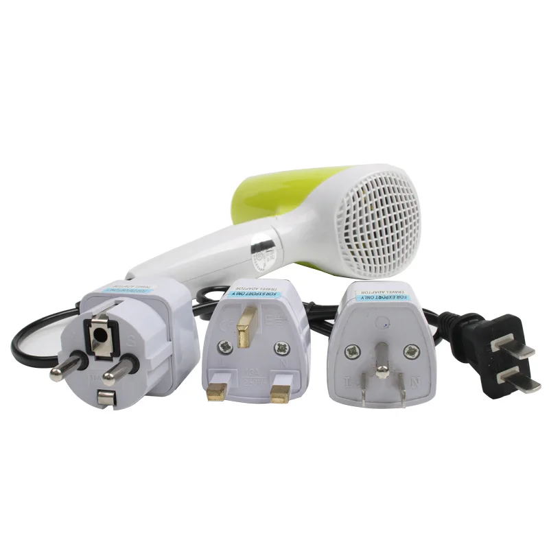 

DMWD mini foldable hair dryer portable hair drying tools 220V travel salon styling fan machine convenient hairdressing blow EU