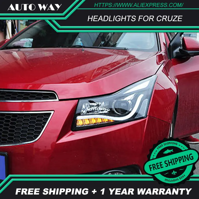 Автомобильный Стайлинг светодиодная лампа HID Rio фара Cruze чехол для фар Chevrolet фары