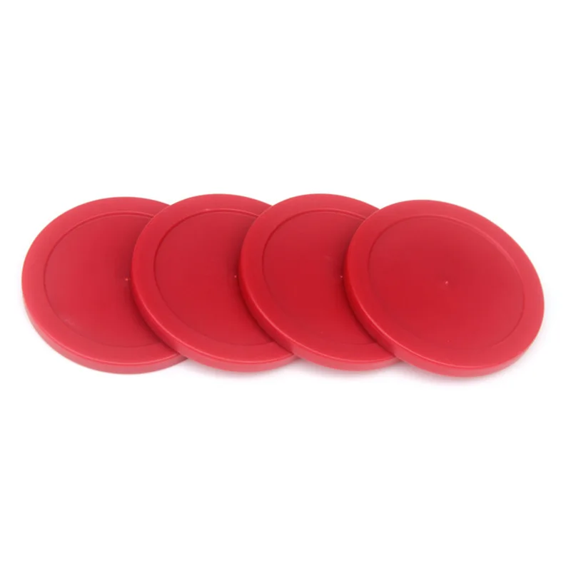 10 шт. 82 мм ABS воздушные Хоккейные шайбы красный воздушный Хоккей детский стол мини