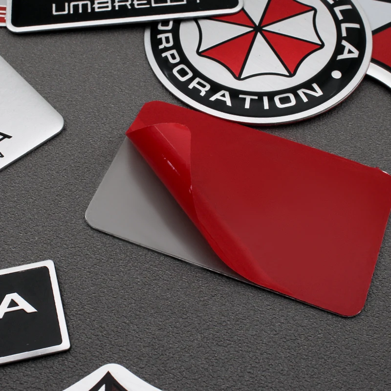 3D наклейка s алюминиевая Umbrella Corporation автомобильная и наклейки Стайлинг