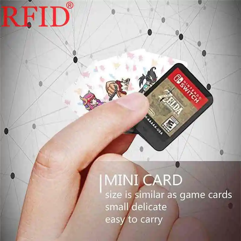 

24Pcs/lot Full Set NFC PVC Tag Card ZELDA BREATH OF THE WILD WOLF LINK Switch Collection Mini PVC Tag Card NS Switch