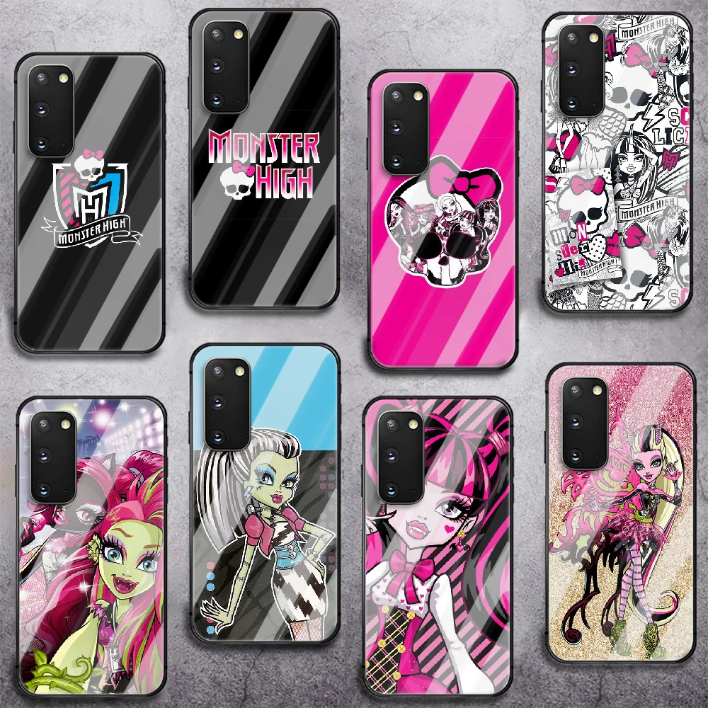 

Monsters High cartoon Phone Tempered Glass Case Cover for Samsung Galaxy A M 12 20 21 30 31 40 50 51 52 70 71 72 E S Silicone