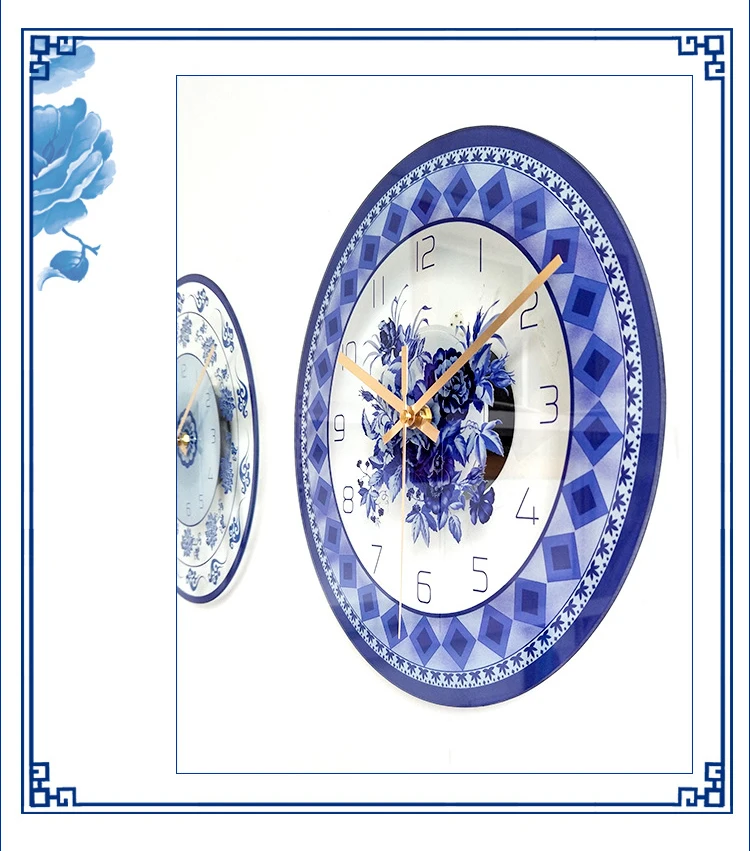 Прозрачные креативные бесшумные настенные часы из закаленного стекла