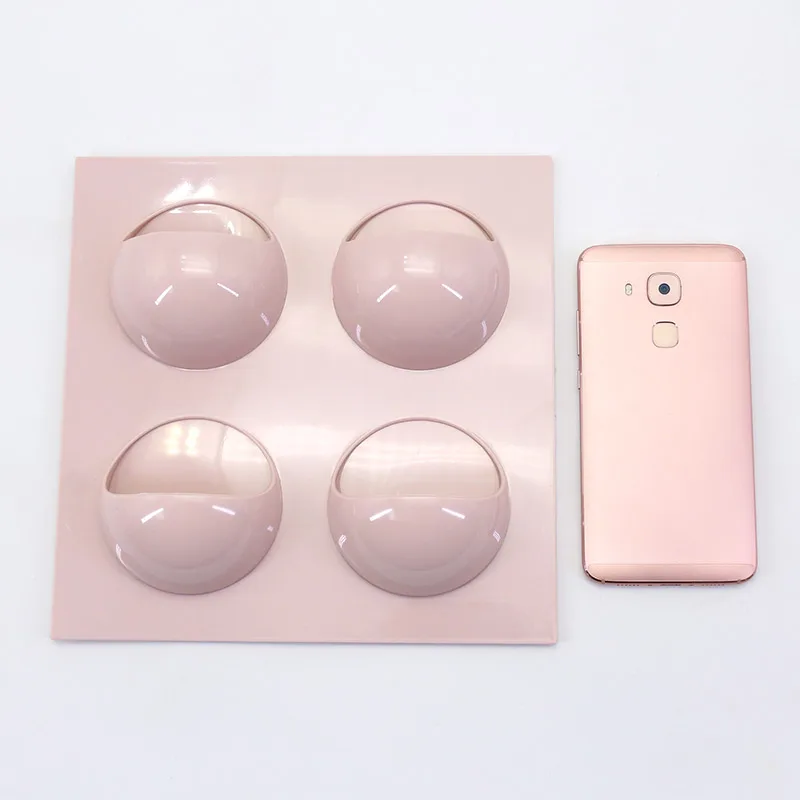 Домашняя настенная присоска пластиковая стойка для хранения косметики