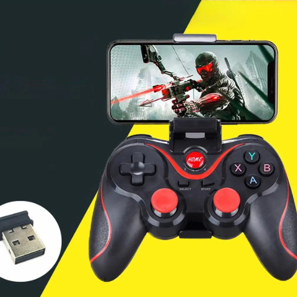 Беспроводной геймпад T3 Bluetooth S600 Stb S3Vr игровой контроллер джойстик для Android Ios