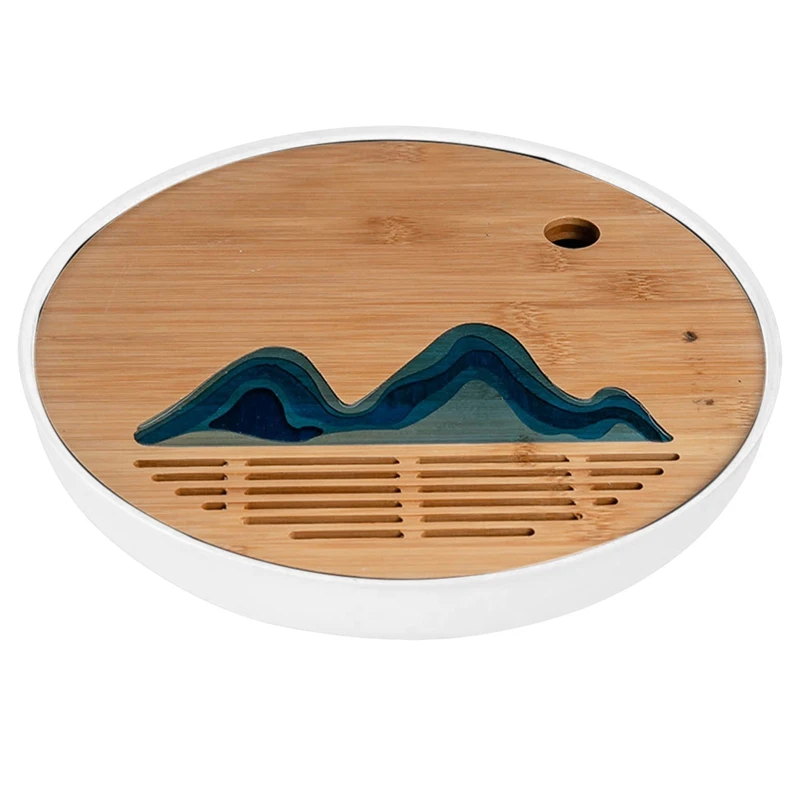 

Bamboo Tea Tray Tea Board Drainage Water Storage Kung-Fu Tea Set Tea Table Chinese Tea Room Board Ceremony Tools