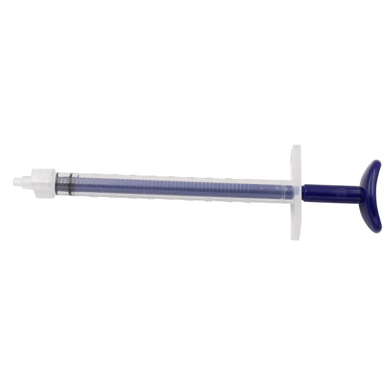 1pcs Syringe 10 шт. стоматологический одноразовый шприц наконечник с 1 шт. шприц полива промыть советы гибкий, композитный смоляный промывочный наконечник Endo Dentista Lab - Цвет: 1pcs Syringe