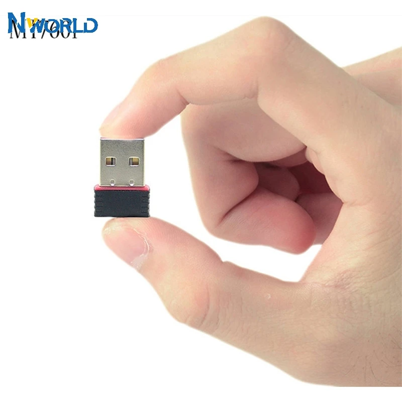 Мини USB WIFI адаптер MT7601 802.11n/g/b WiFi Антенна 150 Мбит/с беспроводная сетевая карта LAN