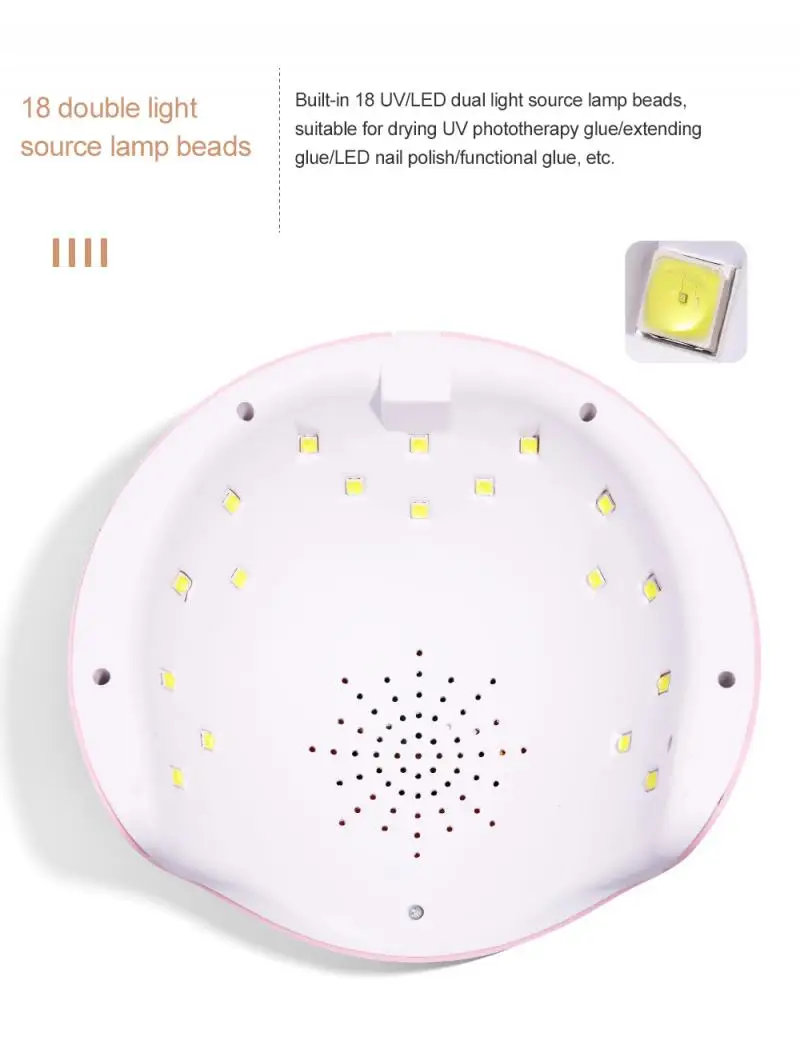 Лампа для сушки гель лака 54 Вт|Сушилки ногтей| |