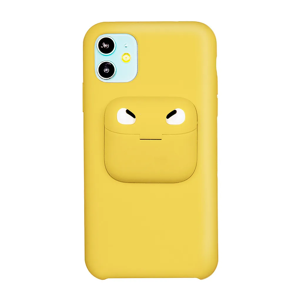 2 в 1 очки Demon для AirPods Pro защитный чехол телефона IPhone 11 /11 pro Max и A30 | Мобильные