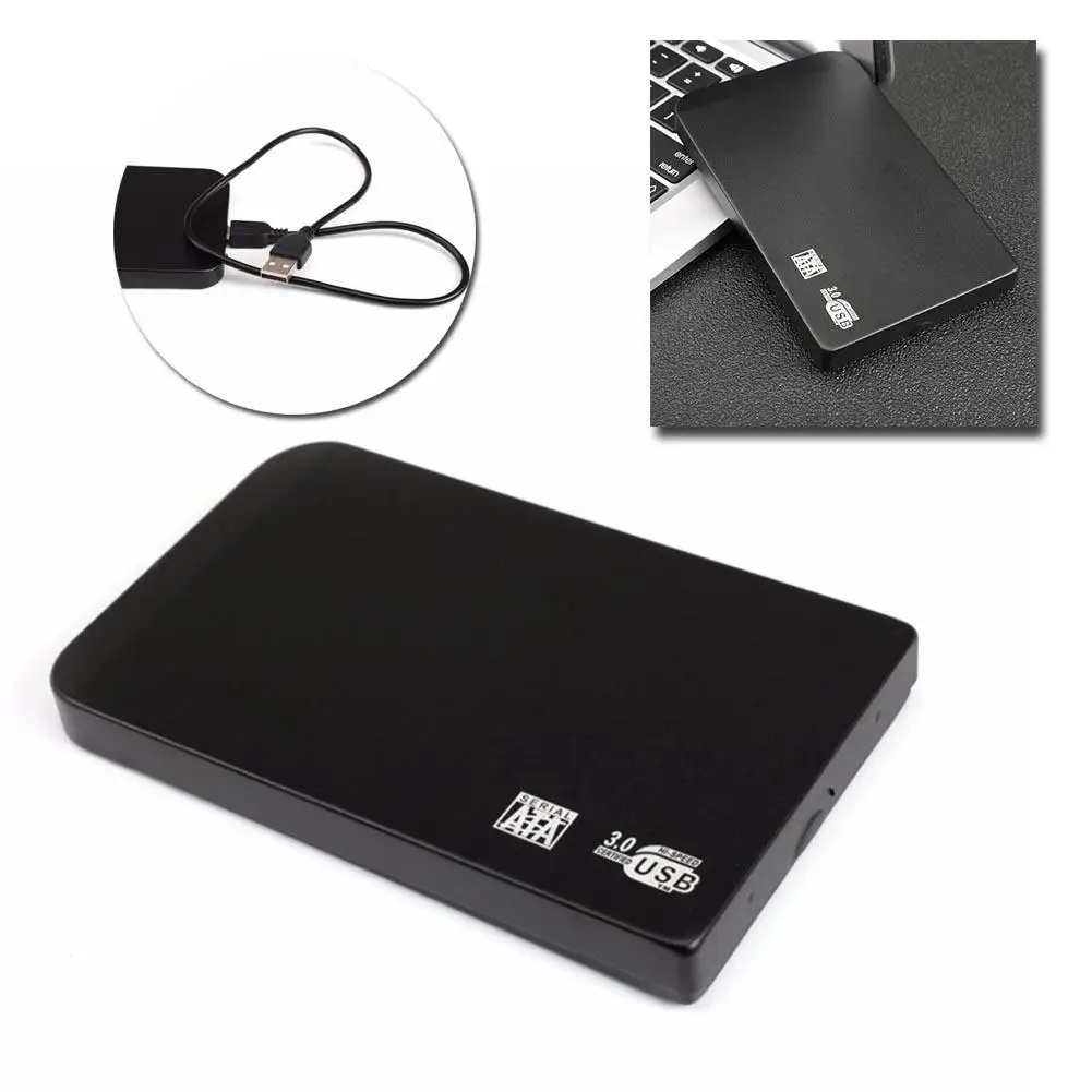 USB 3,0 Портативный внешний мобильный жесткий диск ПК ноутбук внешний жесткий диск адаптер Жесткий диск