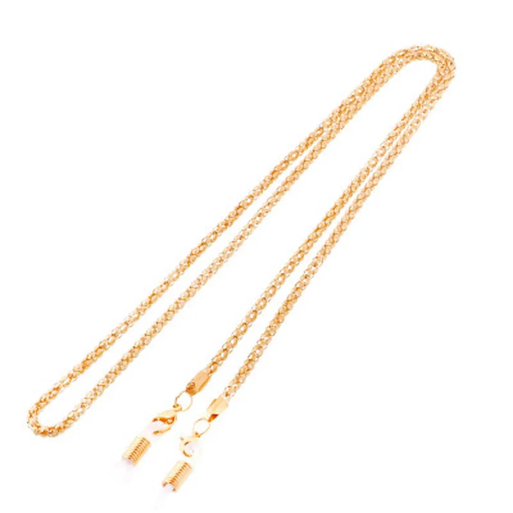 2019 металлический шнур для очков на ремешке золотые Модные мужские и женские очки