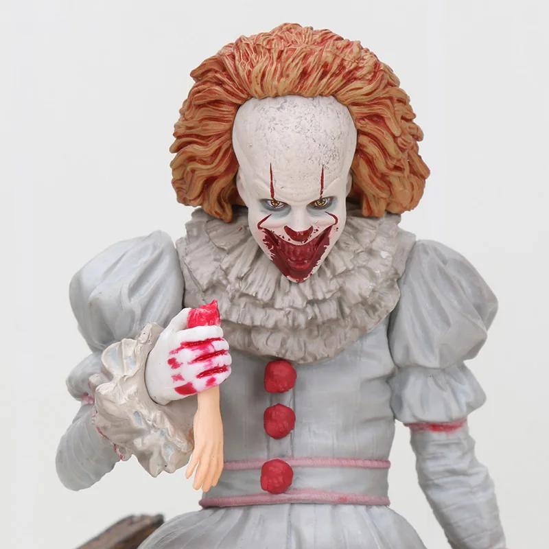 18 см NECA Pennywise 1990 Стивен Кинг это Pennywise Джокер клоун neca Хищник Джокер фигурка игрушки куклы