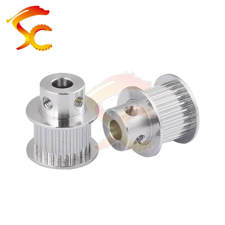 

3D Printers pulley HTD M3 24 teeth bore 8mm HTD 3M 24 teeth timing pulley fit for HTD 3M belt width 15mm