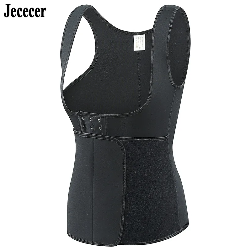 Neoprene Shapewear Vest For Women Sweat Sauna Waist Trainer Plus Size Corset Body Slimming Fitness Equipment For Weight Loss