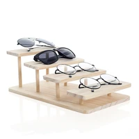 rasalhaguer assembleable bamboo 4 layers options sunglasses stand glasses display jewelry holder bracelet watches show product