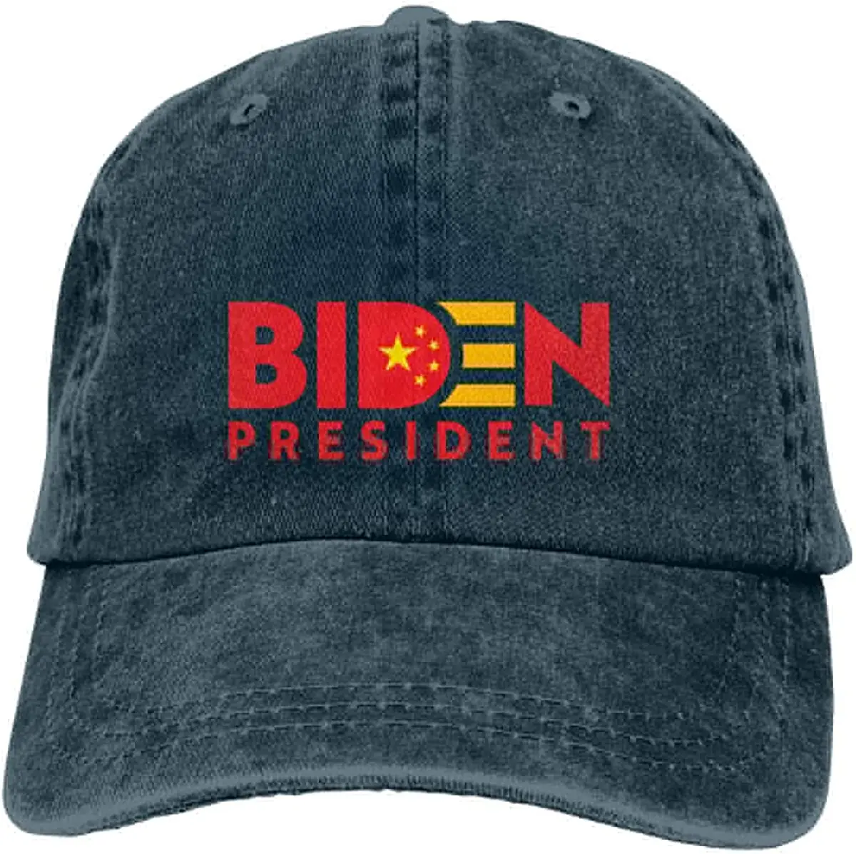 

Новый логотип Джо Biden, удобная винтажная Регулируемая бейсбольная шляпа-тракер для взрослых в стиле коммунистического флага Китая, черный ц...