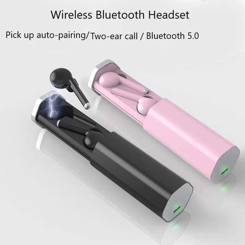 

TWS-наушники с длинной ручкой и поддержкой bluetooth 5,0