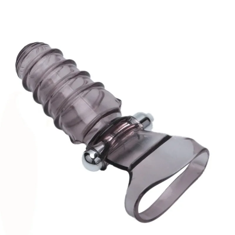 Удлинитель пальца вибратор для стимуляции клитора и точки G товары взрослых