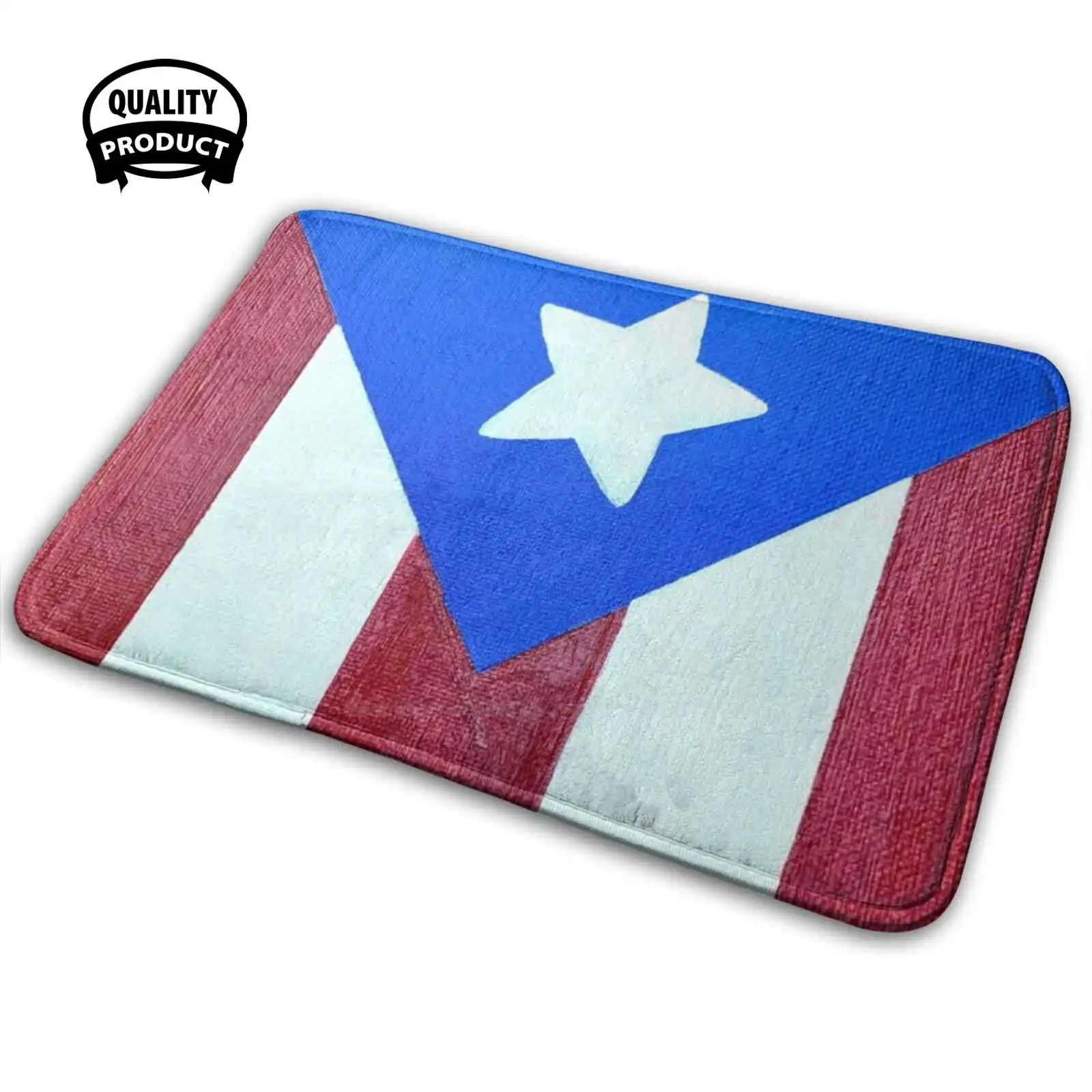 Флаг Пуэрто-Рико удобный дверной коврик ковер подушка Маракас борикума - купить