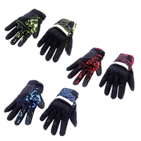 motorcycle touch screen full finger glove summer riding breathable drop resistant glove off road racing gloves protection decor