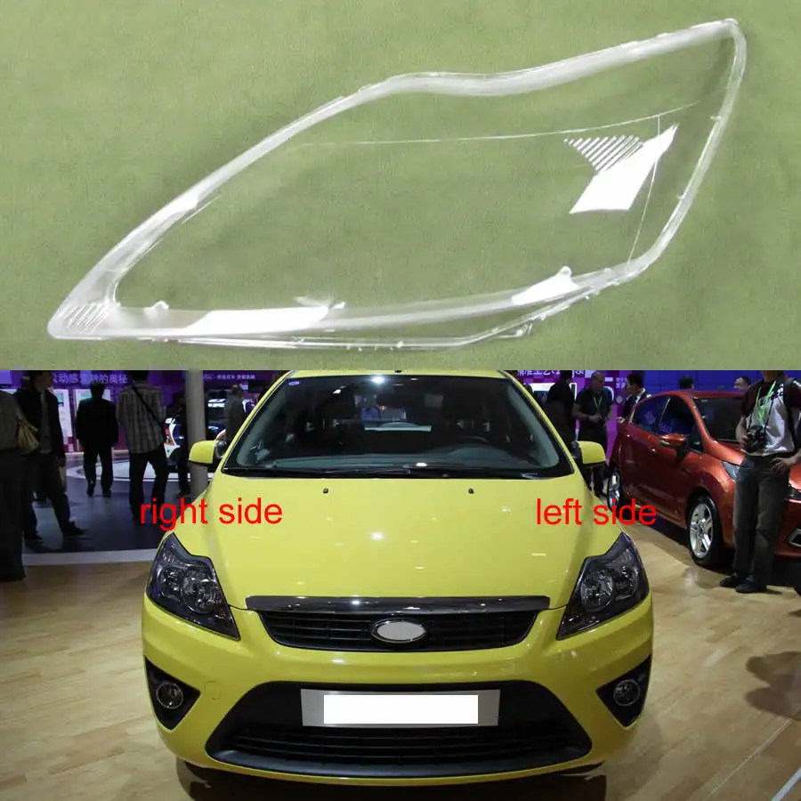 headlamps glass cover transparent lampshades lamp shell masks headlight lens cover For FORD FOCUS 2009 2010 2011