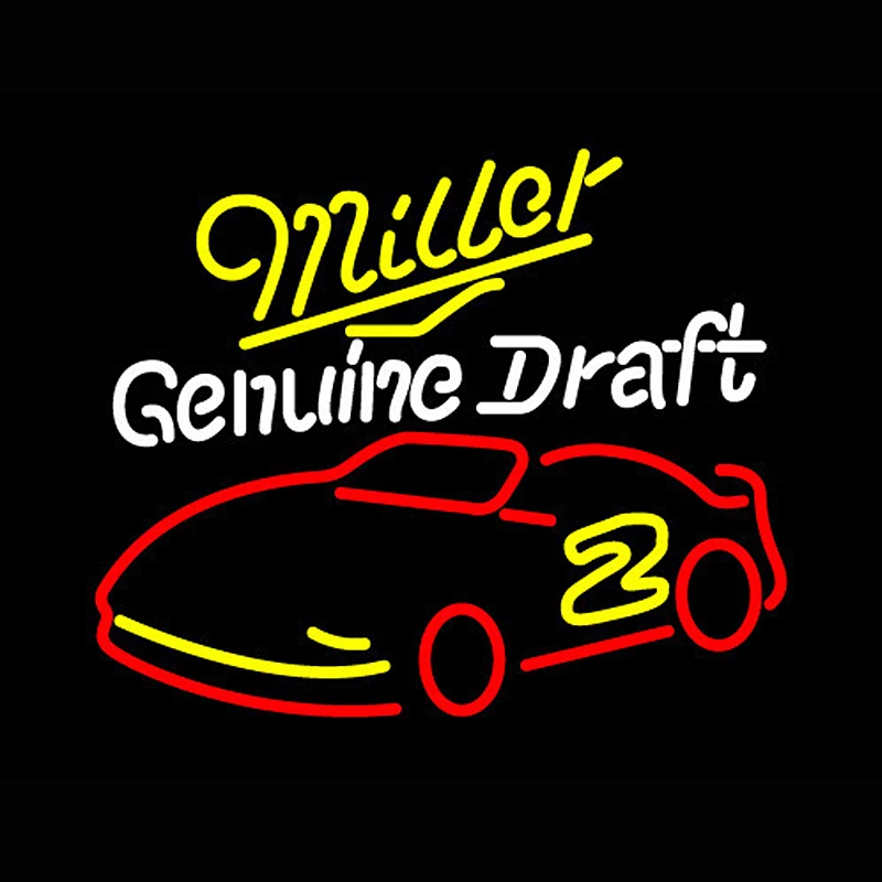 Letreros Luminosos led MILLER подлинный черновой неоновый знак светодиодный неонового пива с
