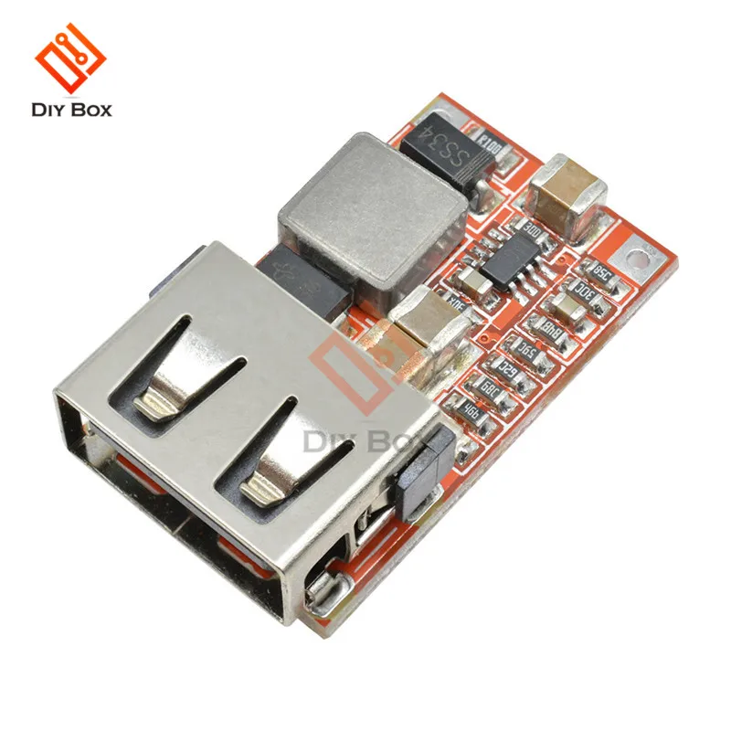 1 шт. 6-24 в 24 в 12 В до 5 В USB понижающий модуль DC-DC конвертер телефон зарядное устройство Модуль электропитания автомобиля понижающий модуль
