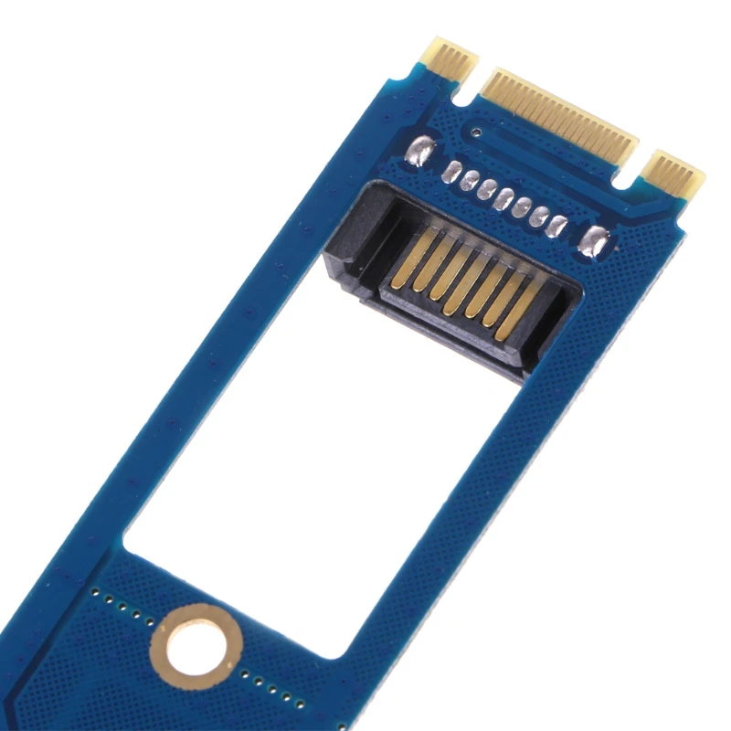 M.2 NGFF до 7 Pin SATA III 3 SSD адаптер плата преобразователя PCB|Компьютерные кабели и