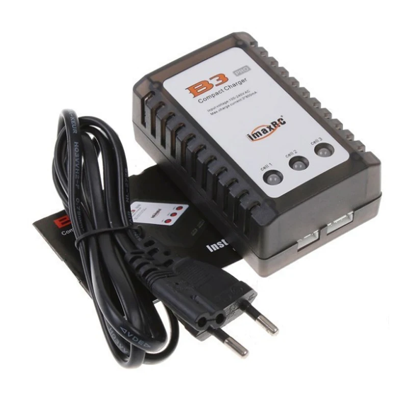 IMAX B3 Pro RC Компактное зарядное устройство AC 2S 3S Lipo адаптер для аккумулятора 7 4 В 11 1