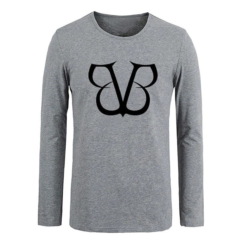 Осенняя футболка для мальчиков с принтом в виде ФОБ рок-группы черной вуалью